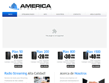 Tablet Screenshot of americastreaming.com
